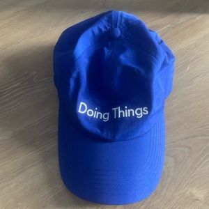 Outdoor Voices Hat ‘Doing Things’ blue